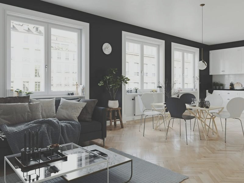 Jak funkcjonalnie urządzić salon z aneksem kuchennym 30 m² – pomysły na stylową przestrzeń
