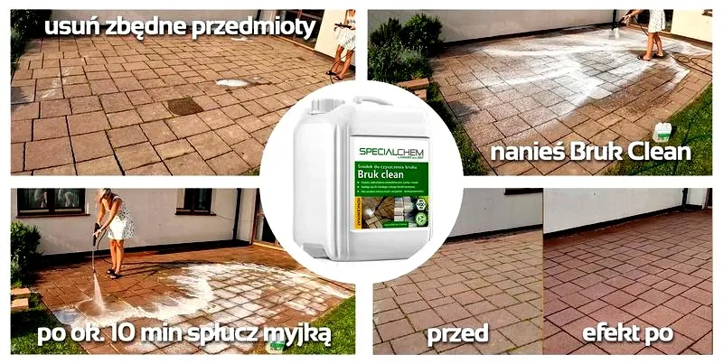 Skuteczne metody na czyszczenie plam na kostce brukowej