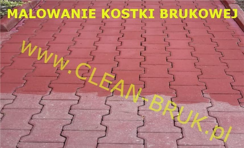 Czyszczenie kostki brukowej