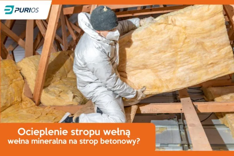 Izolacja stropu wełną mineralną