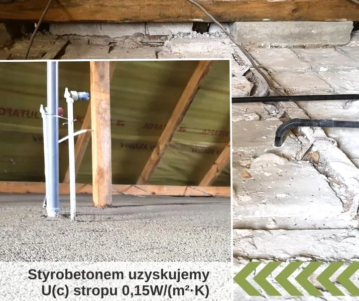 Ocieplanie stropu nad parterem