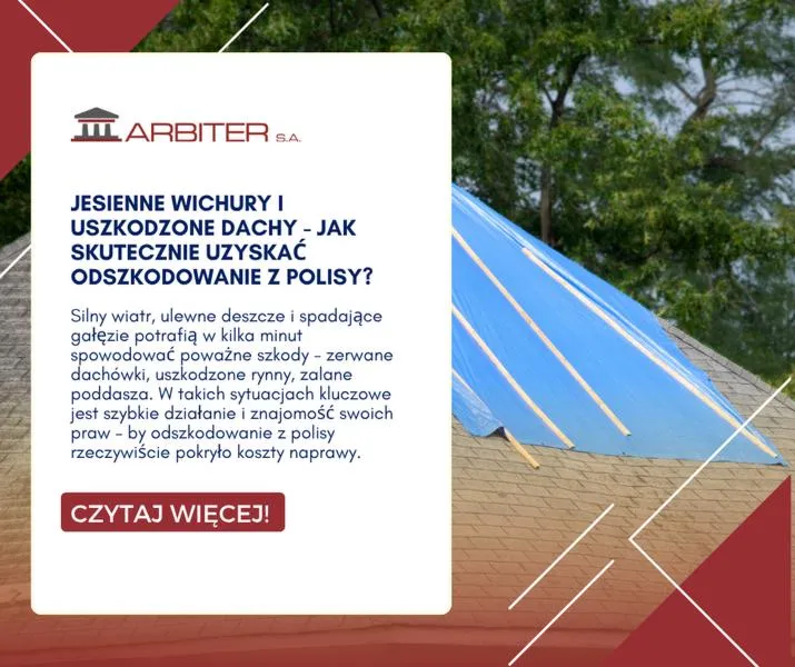 Odszkodowanie za zerwany dach