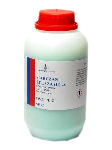 Siarczan żelaza na trawniku