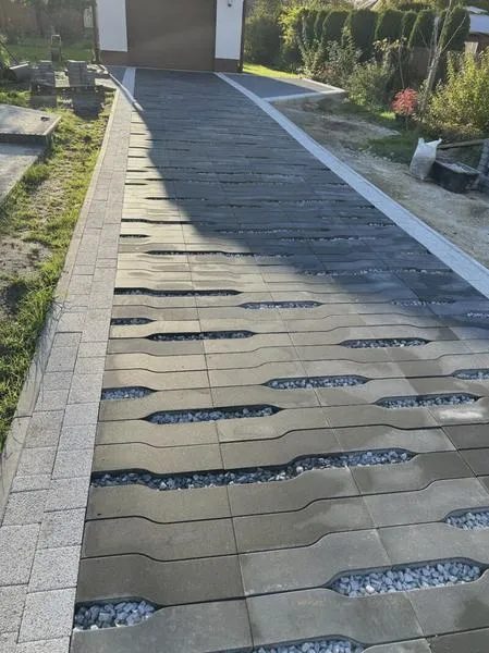 Stylistyka wykończenia podjazdu