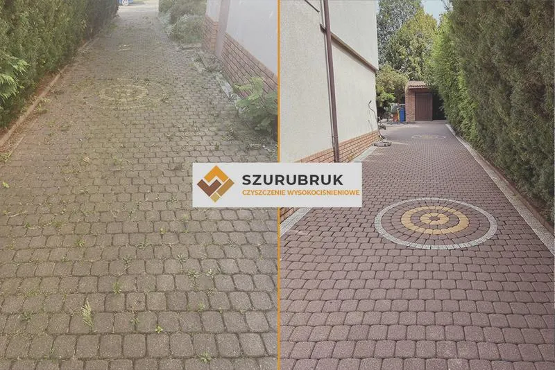Usuwanie plam z kostki