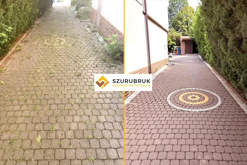 Usuwanie rdzy z kostki